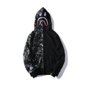 3D Shark Head Hoodie with Zipper for Cosplay