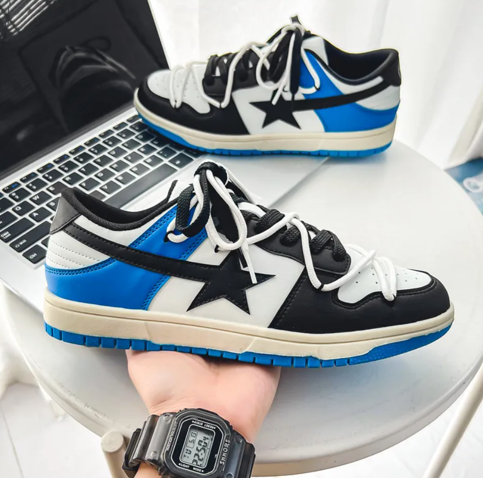 Men's Colorblock Casual Sneakers