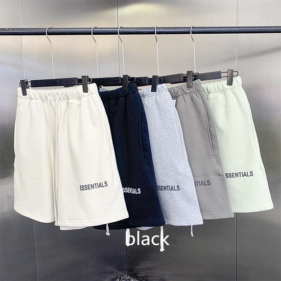 High Street Drawstring Sports Five-Point Shorts