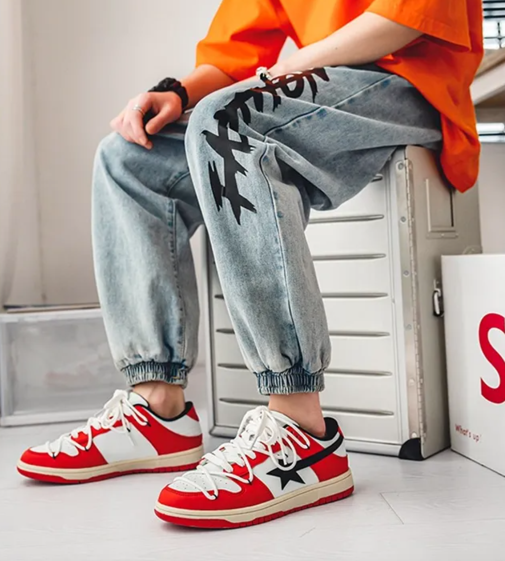 Men's Colorblock Casual Sneakers