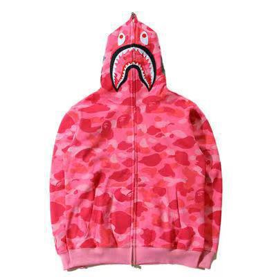 3D Shark Head Hoodie with Zipper for Cosplay